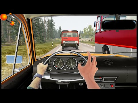 Видео: ОПАСНЫЙ ОБГОН! МАЛО МОЩНОСТИ! - BeamNg Drive