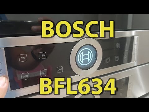 Видео: Bosch BFL634GS1 - обзор микроволновки.