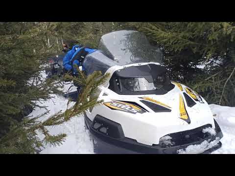 Видео: Полеты на снегоходах Стелс и Тайга! Очередное увлекательное путешествие на снежиках!