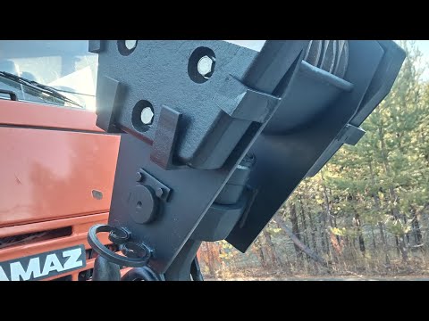 Видео: Не до конца законченный ремонт 😉 Меняю канат на кране, утежеляю гак! 