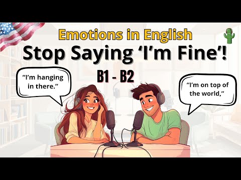 Видео: Эмоции на английском | Подкаст на английском | B1-B2