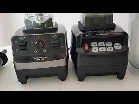 Видео: Мощные блендеры JTC Omniblend и Weiyuan