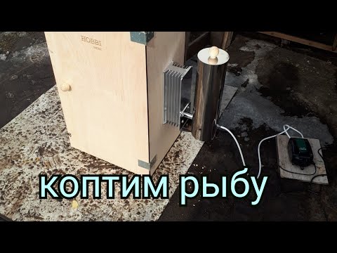 Видео: Коптим рыбу в коптилке HOBBI SMOKE