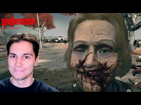 Видео: Большой побег и большой заплыв | Wolfenstein The New Order #6