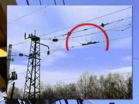 Видео: Опасные места на контактной сети