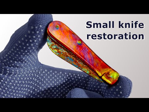 Видео: Реставрация ножа СССР. Knife restoration . USSR.