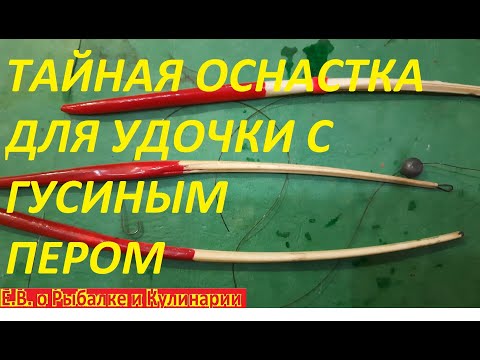 Видео: ТАЙНАЯ ПОПЛАВОЧНАЯ ОСНАСТКА С ГУСИНЫМ ПЕРОМ,ОТ ПОСТОЯННЫХ ПОКЛЕВОК УСТАЕТ РУКА,РЫБА ЛОВИТСЯ МЕШКАМИ