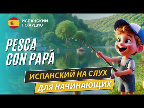 Видео: Рассказ на испанском "Рыбалка с папой" для начинающих