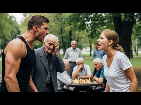Видео: Наехали на деда, а его внучка оказалась подполковником спецназа.