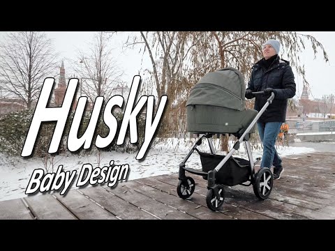 Видео: Baby Design Husky - Обзор детской коляски от Boan Baby