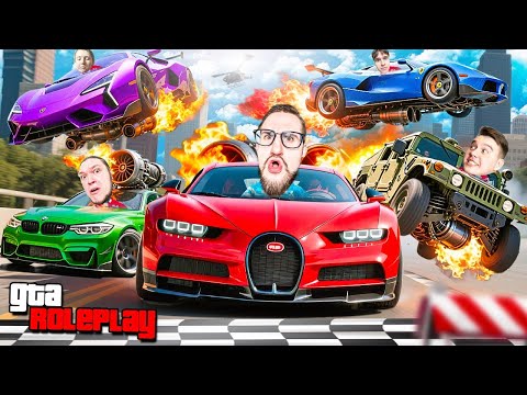 Видео: НИТРО НА МАШИНЫ - ЭТО ЧИТЫ! УСТАНОВИЛИ НИТРО НА ВСЕ ТАЧКИ! ТАКИХ ГОНОК ЕЩЕ НЕ БЫЛО! (GTA 5 RP)