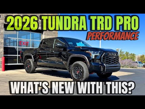 Видео: Toyota Tundra TRD Pro Performance 2026 года + красный салон: оцените улучшения производительности!