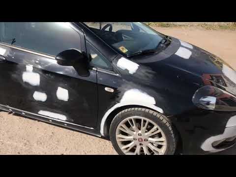 Видео: Цялата кола облепена с фолио син мат металик