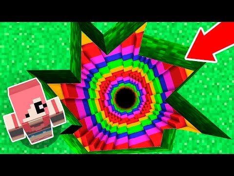 Видео: РАДУЖНАЯ ЯМА В МАЙНКРАФТ! ЧТО Я В НЕЙ НАШЛА?