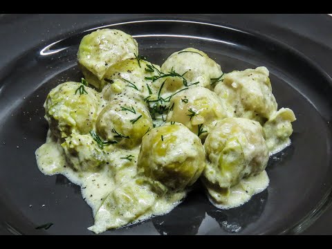 Видео: Брюссельская капуста - очень вкусный и быстрый рецепт приготовления!/Наталия - день,за днем