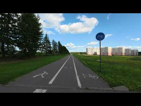 Видео: Прогулка по Витебску на самокате ч.1 14.08.25