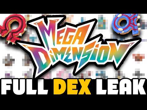 Видео: ВСЕ НОВЫЕ МЕГА И ВЕРНУВШИЕСЯ ПОКЕМОНЫ УТЕЧЕНЫ - Утечки DLC Mega Dimension