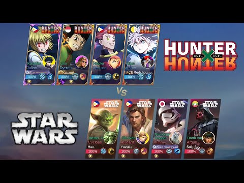 Видео: HUNTER x HUNTER против STAR WARS! — БИТВА ЗНАМЕНИТЫХ ЮТУБЕРОВ! (кто победит?) — Mobile Legends