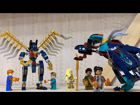 Видео: Обзор ЛЕГО наборов 76154 и 76145 девиантны и вечные