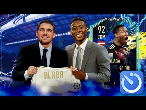 Видео: НОВИЧОК РЕАЛА TOTS ДАВИД АЛАБА В СОСТАВЕ ЗА 5 МИНУТ FIFA 21