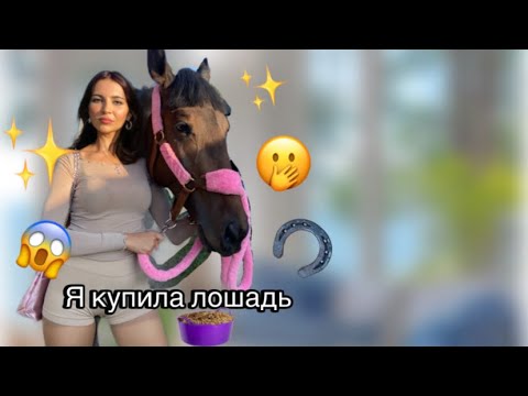 Видео: Покупка лошади ! Я сошла с ума и купила лошадь , да еще и рысака 😱