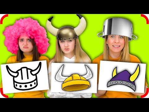 Видео: КТО ХУЖЕ НАРИСУЕТ, ТОТ ПРОСИДИТ В ЭТОМ весь Челлендж !!