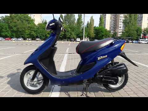 Видео: Обзор Honda dio af 34"NEW"GBLК(JAPAN)2003г.БЕЗ ПРОБЕГА!!