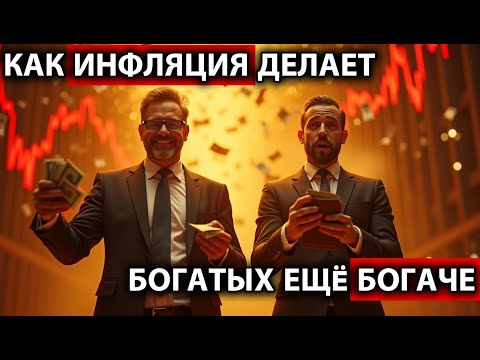 Видео: Почему инфляция делает богатых ЕЩЁ богаче (а тебя — беднее)