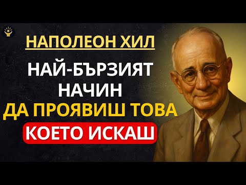 Видео: Най-бързият начин да проявиш това, което искаш | Наполеон Хил