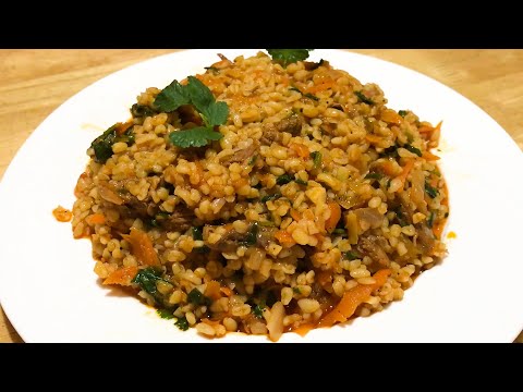 Видео: Բլղուրով և մսով փլավ / Плов из Булгура и мяса