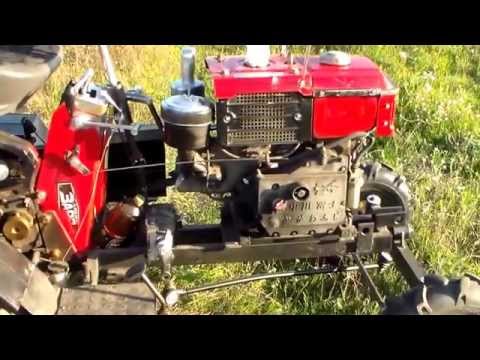 Видео: Минитрактор из мотоблока мои первые впечатления.