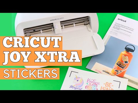 Видео: Как сделать наклейки Cricut Joy Xtra