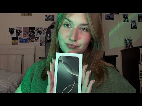 Видео: asmr распаковка 16 про айфона|asmr unpacking 16 pro iPhone 