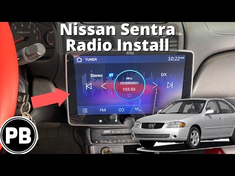 Видео: Установка радиоприемника Nissan Sentra 2000 - 2006 гг.