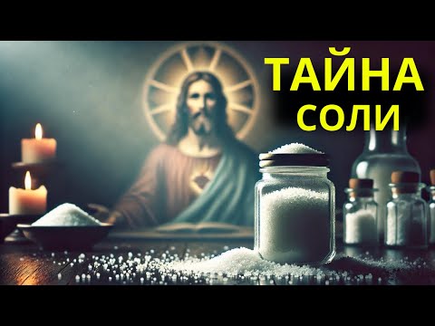 Видео: СОЛЬ: ЗАПРЕЩЕННОЕ ДУХОВНОЕ ОРУЖИЕ? То, что вам НИКТО НИКОГДА не рассказывал.