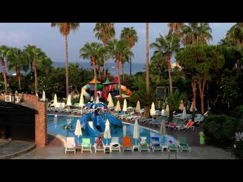 Видео: Отель MC Beach Resort Hotel (Турция, Аланья, Конаклы)