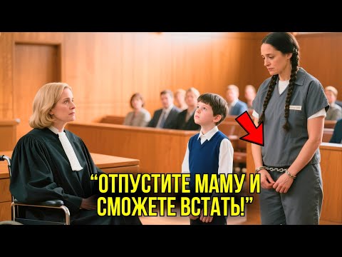 Видео: "Если Отпустите Мою Маму, Сможете Ходить" – Сказал Мальчик Судье Инвалиду, Все Рассмеялись Но Когда.
