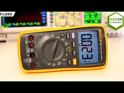 Видео: Чем же так хорош? FLUKE 17B+ цифровой мультиметр
