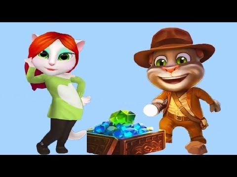 Видео: МОЙ ГОВОРЯЩИЙ ТОМ И ГОВОРЯЩАЯ АНДЖЕЛА