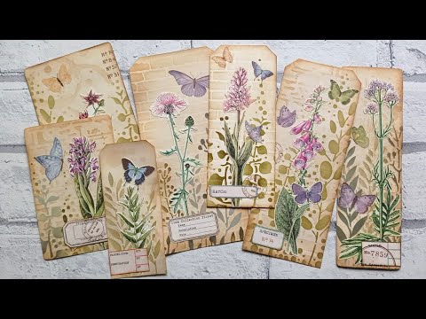 Видео: Простые трафаретные эфемеры — быстрые бумажные ежедневники