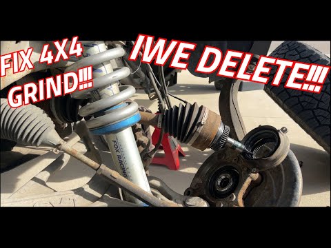 Видео: Исправляем скрежет F-150!!! Удалить Установить IWE!!!