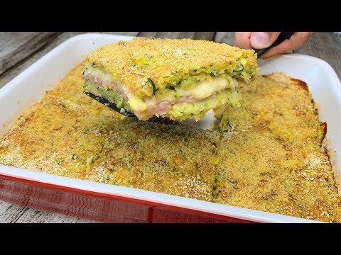 Видео: Просто натри кабачок и 1 картофелину! Такого вкусного ужина я еще не готовила!