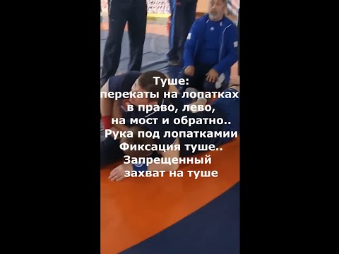 Видео: Туше, правила борьбы.