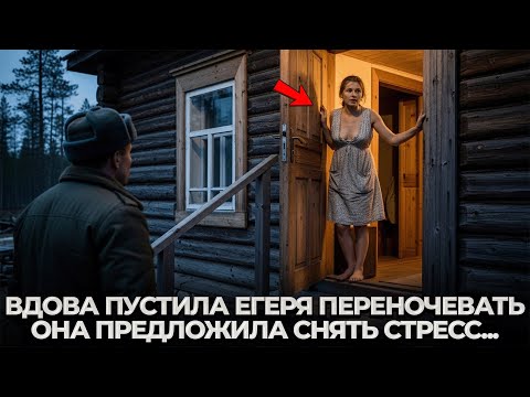 Видео: Одинокая Женщина в Тайге Впустила Егеря НОЧЬЮ! Она БЫЛА ОДНА УЖЕ ТРИ ГОДА...