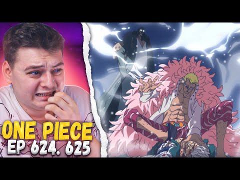 Видео: Аокидзи против Дофламинго! Ван-Пис 624-625 серия | Реакция на аниме