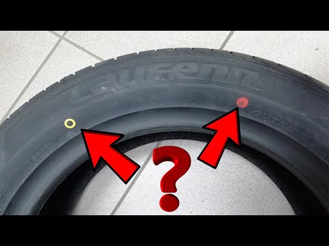 Видео: Полосы на шинах. Значение линий, цветных полос и цветных точек на шинах.