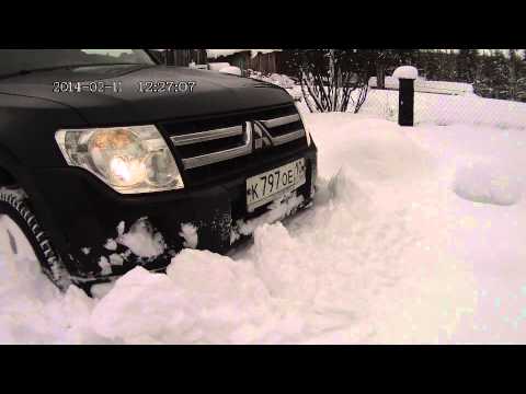 Видео: Pajero IV едем на дачу...