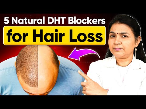 Видео: 5 лучших блокаторов ДГТ от выпадения волос естественным путем | Советы по росту волос