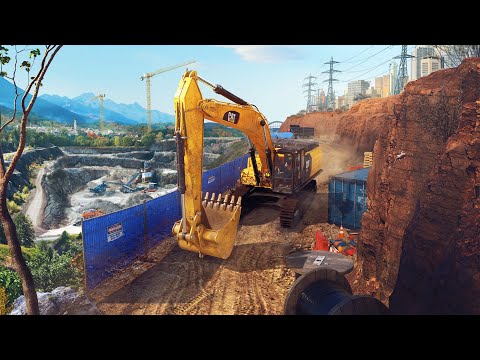 Видео: Всем привет с вами Санек Сегодня будем играть в Construction Simulator 2022