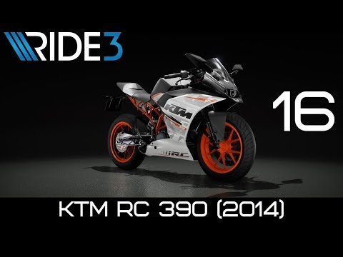 Видео: KTM RC 390 (2014) тест драйв. Игра Ride 3 прохождение онлайн стрим